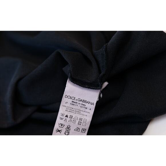 Dolce & Gabbana Vintage Black Monica Belucci Long Sleeve T-shirt Top (Size IT44)